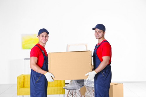Local commercial moving team working in Haringey streets
