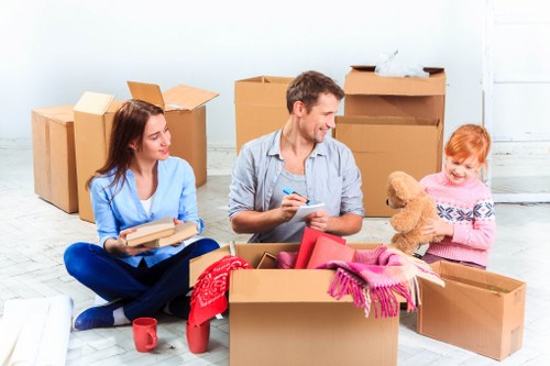 Organized moving process and careful handling by Haringey Removals