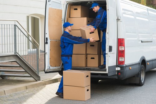 Customer issue being logged for a Haringey removals service