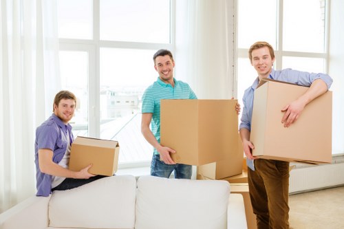 Haringey Removals team managing a secure and organised move