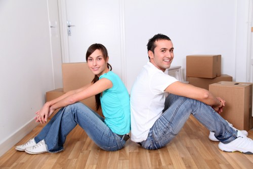Efficient unpacking and room setup after relocation