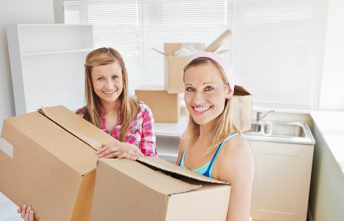 Local transfer station handling sorted moving waste and recyclable materials